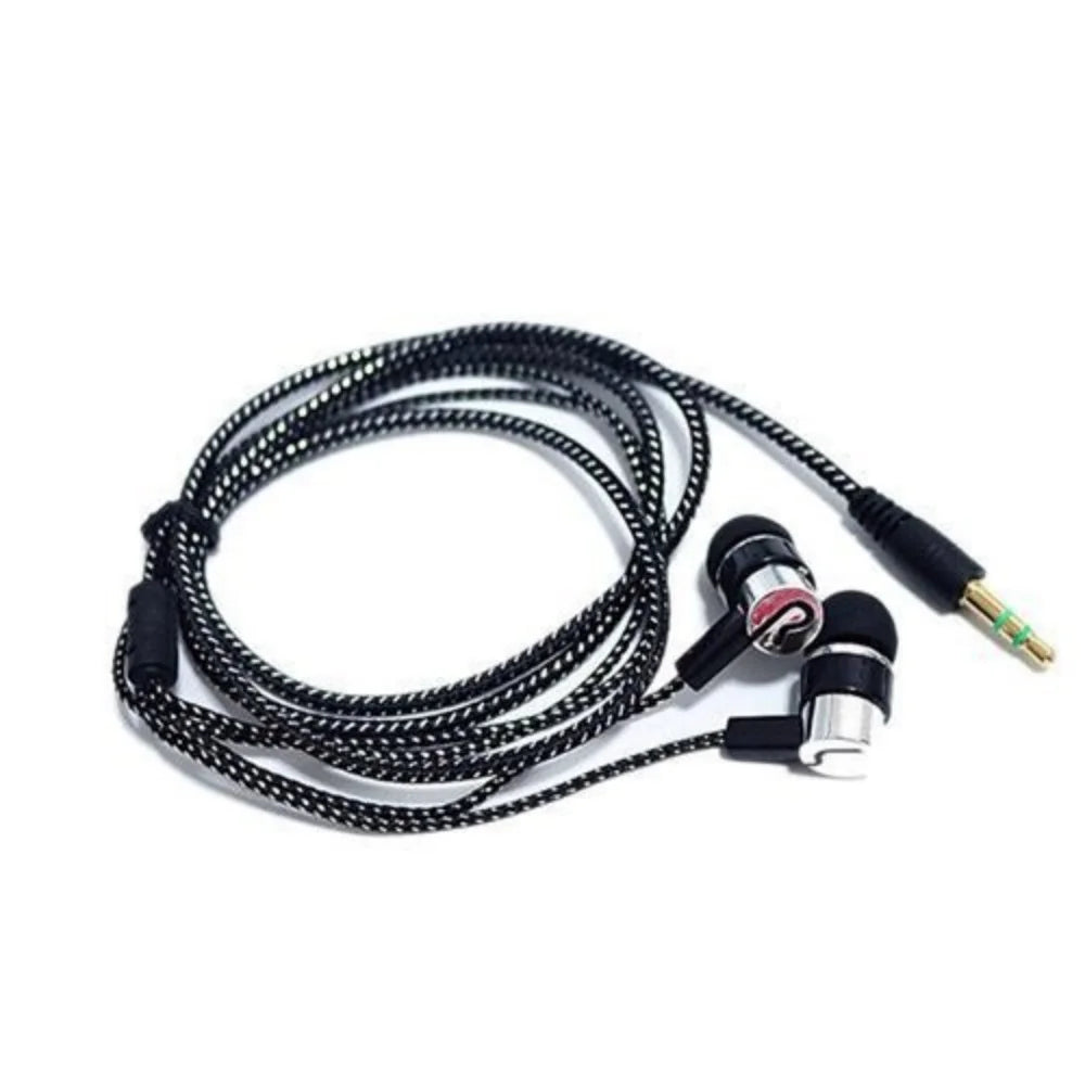 3.5mm Wired In‑Ear Earbuds, Noise Isolating Deep Bass Stereo Headphones, Universal Plug‑and‑Play Earphones For CellPhone Devices