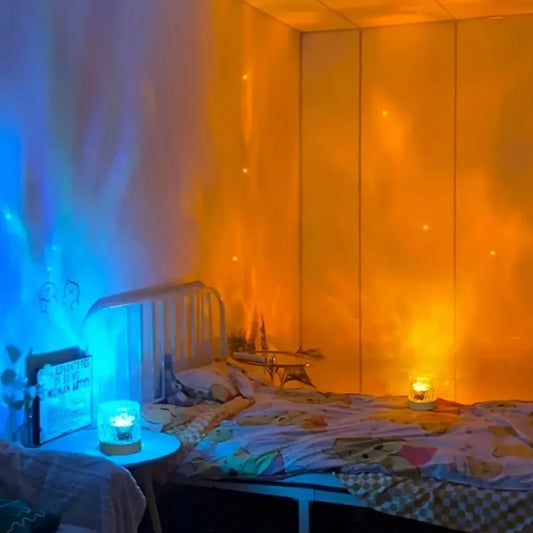 AuraGlow™ Water Ripple Ambient Lamp