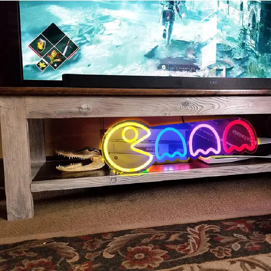 Retro Arcade Neon Wall Sign