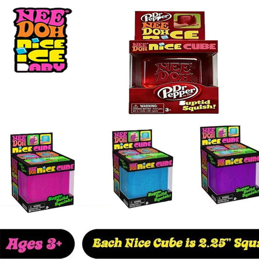 NeeDoh Nice Cube Stress Relief Fidget Toy