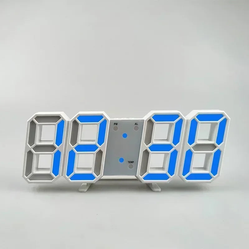 Digital Decoration for Bedroom Desk Watches Led Wall Clock Living Room Alarm Modern Home and Decoration Electronic Table Decor
