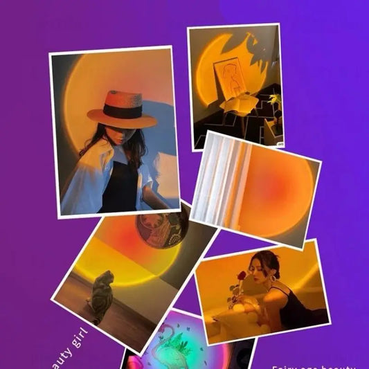AvenGlow™ Sunset Projection Lamp