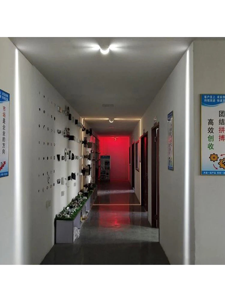 Modern Aluminum LED Wall Light – Up & Down Indoor Sconce