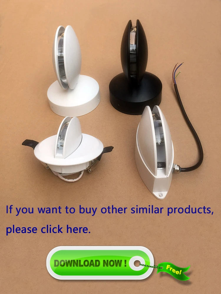 Modern Aluminum LED Wall Light – Up & Down Indoor Sconce