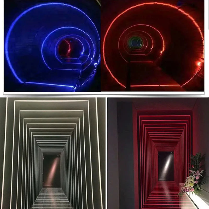 Modern Aluminum LED Wall Light – Up & Down Indoor Sconce