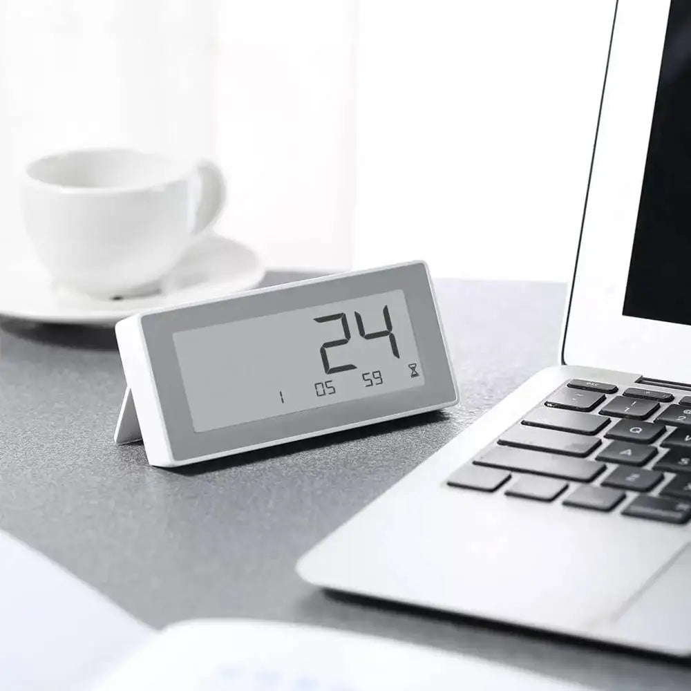 Smart Bluetooth Temperature & Humidity Monitor with Digital Clock