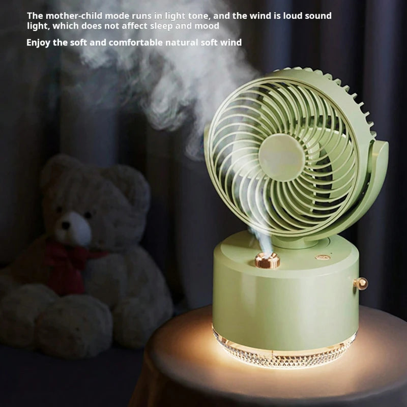 BreezeMist™ 2-in-1 Cooling Fan