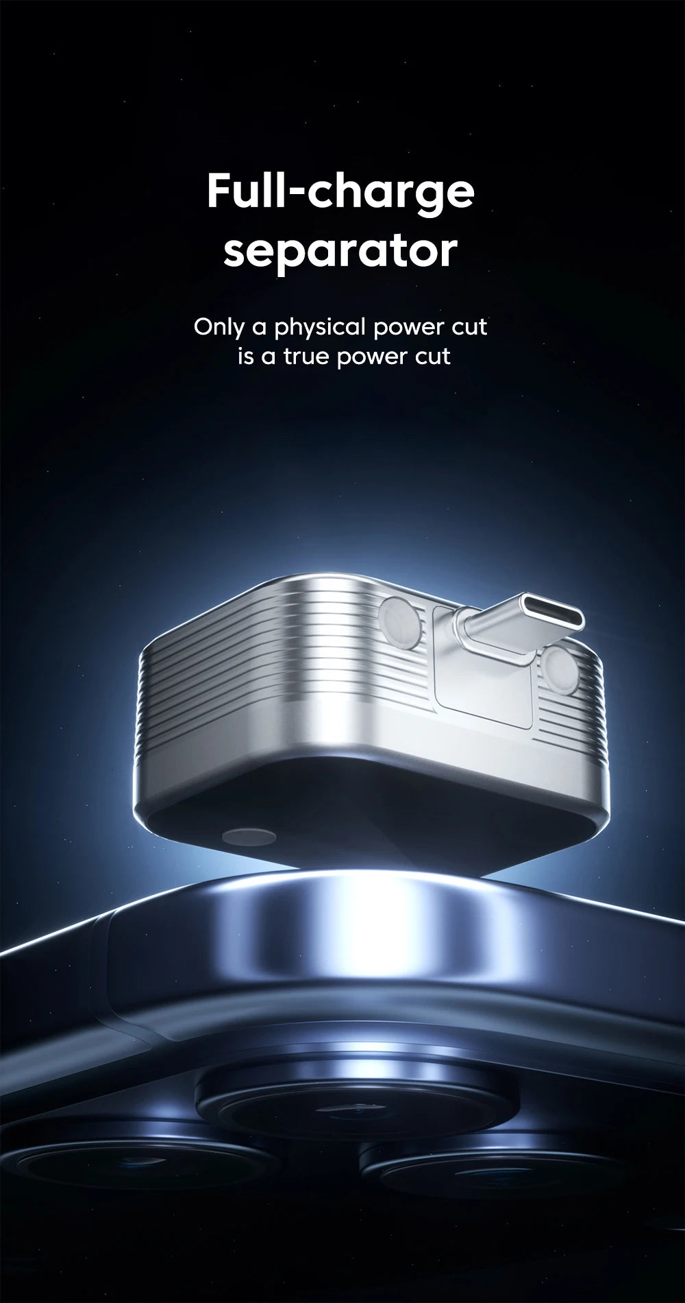 ChargeGuard™ Smart Auto Disconnect USB-C Adapter