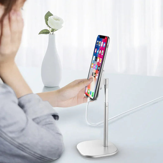 Adjustable Aluminum Phone & Tablet Stand