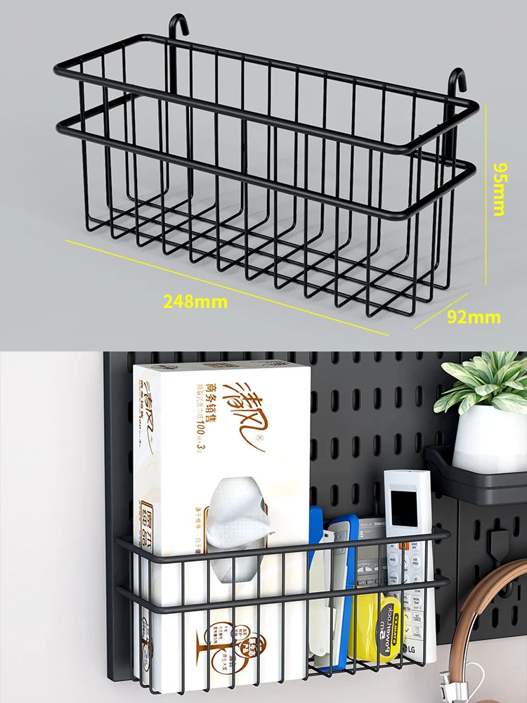 GridForge™ Modular Wall Pegboard System