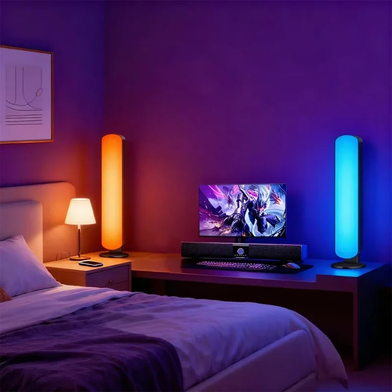 Desktop RGB Computer Monitor Light Bar Music Rhythm LED Holiday Atmosphere Decoration LIght E-sports TV Background Wall Lighting