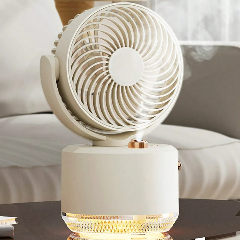 BreezeMist™ 2-in-1 Cooling Fan