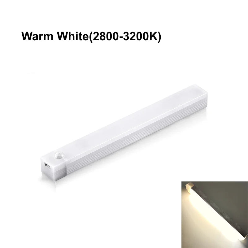 USB Rechargeable Motion Sensor LED Bar Light – Cabinet & Kitchen