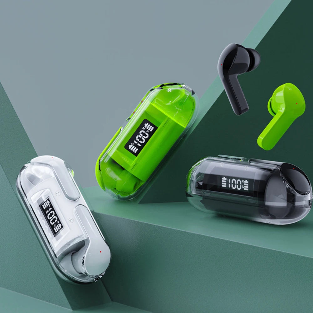 In-Ear Gaming & Music Earbuds with Wireless Charging Case