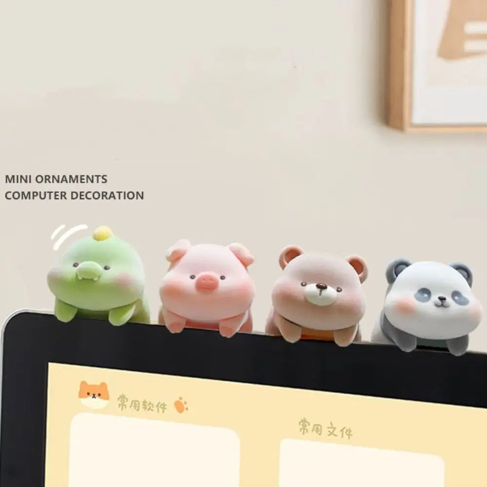 Monitor Buddy Animal Decoration