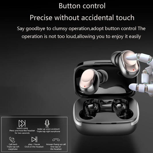Earbuds with universal compatibility, suitable for all day wear, foldable, and cost-effective high-quality headphones for mobile
