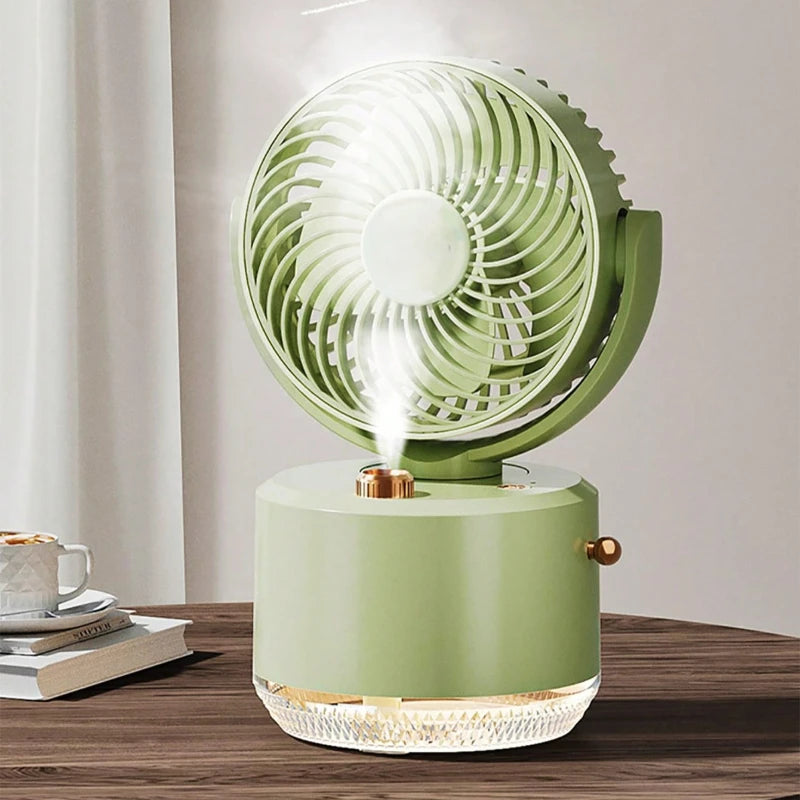 BreezeMist™ 2-in-1 Cooling Fan