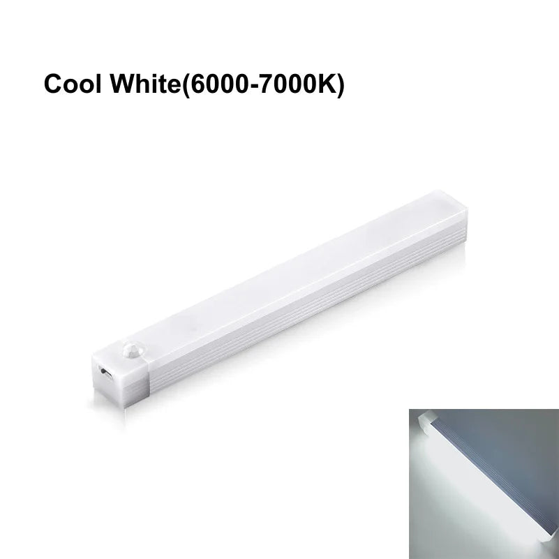 USB Rechargeable Motion Sensor LED Bar Light – Cabinet & Kitchen