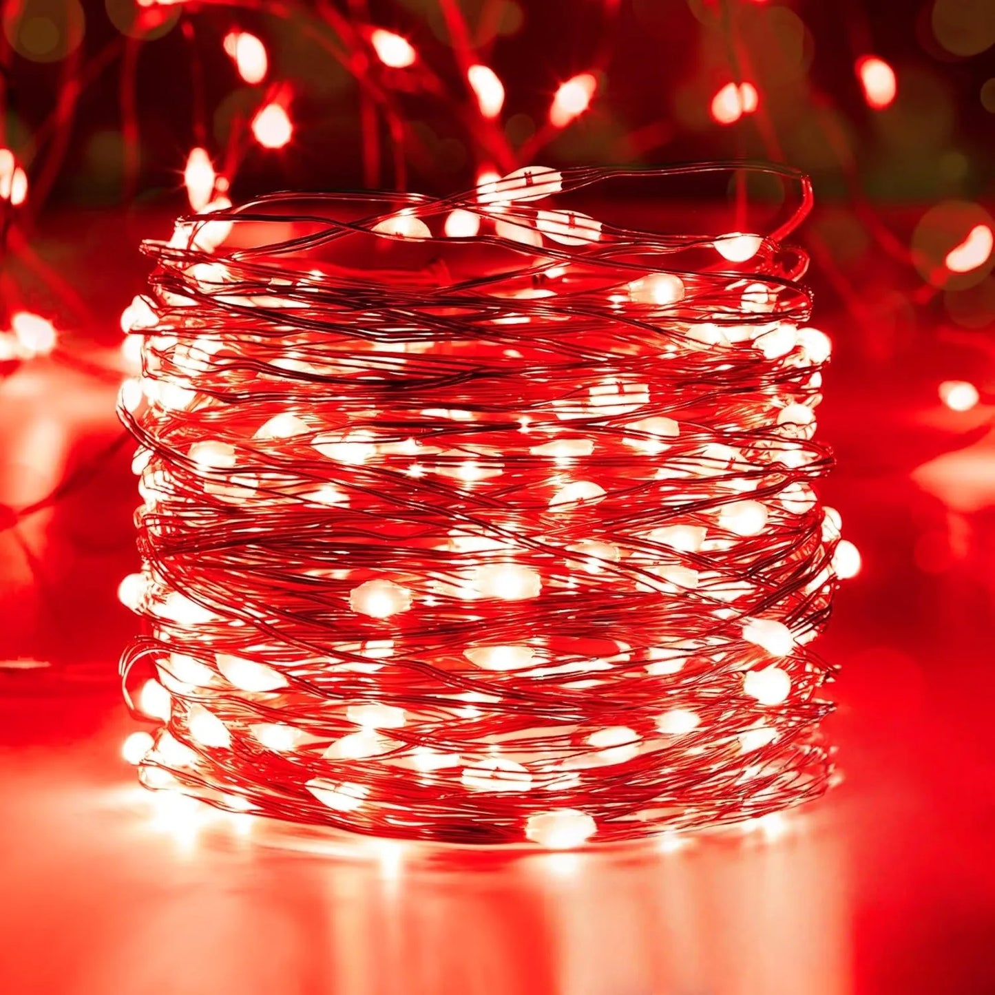 Battery Powered Copper Wire LED String Lights – 10 to 100 LEDs