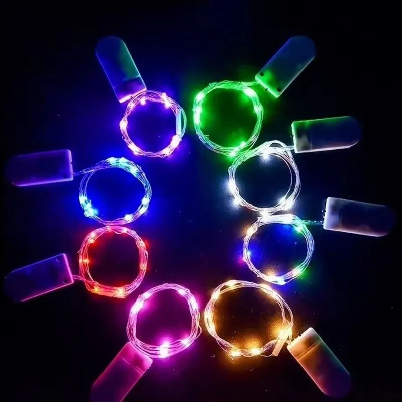 Battery Powered Copper Wire LED String Lights – 10 to 100 LEDs
