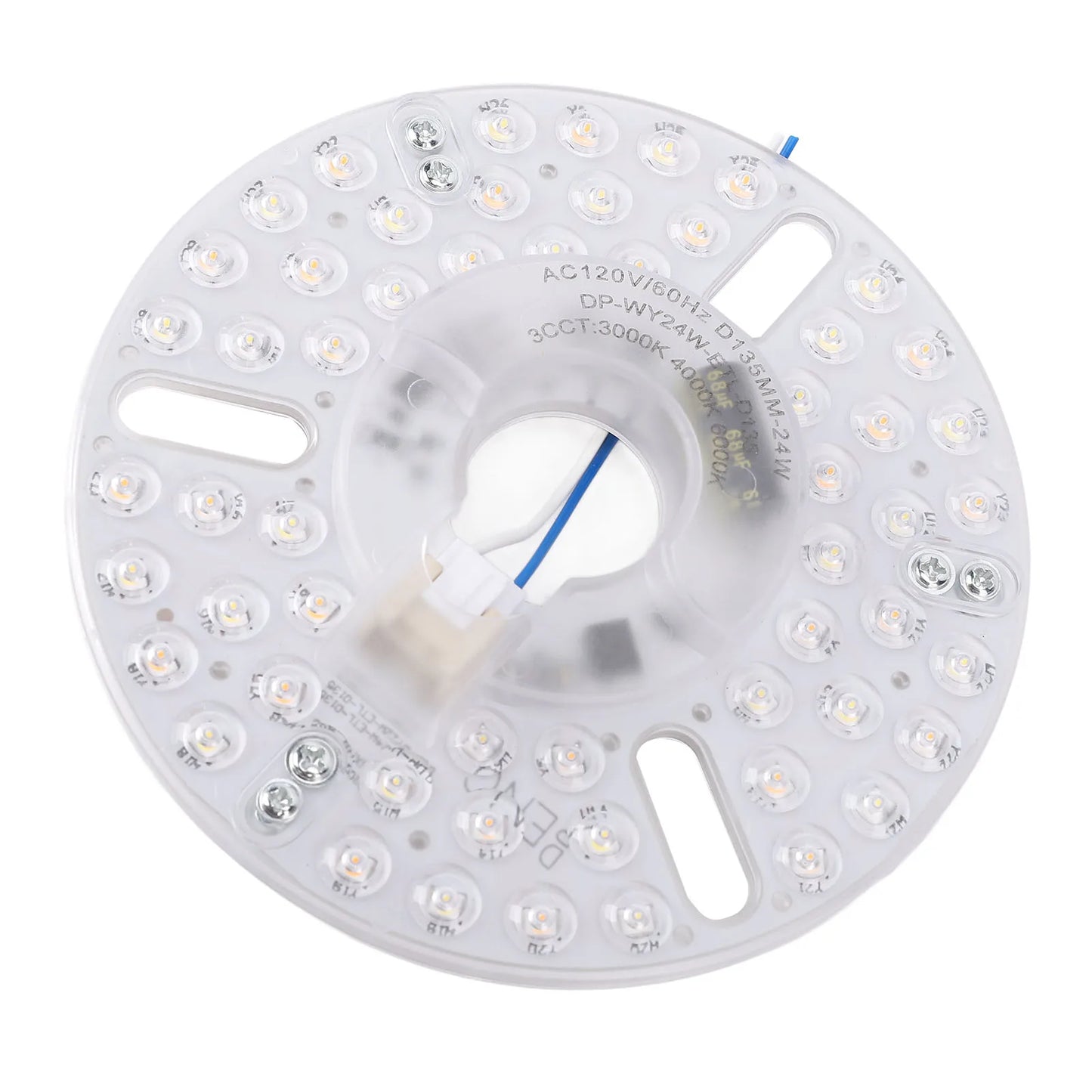 Ceiling Fan LED Light Replacement – 24W, 3CCT, Magnetic Install