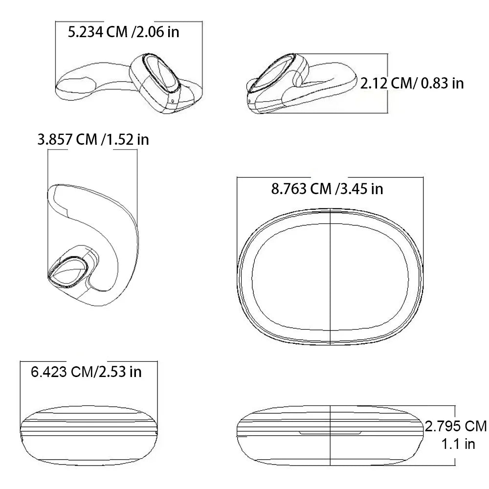 Real-Time Translator Earbuds – 150 Languages, Music & Calls