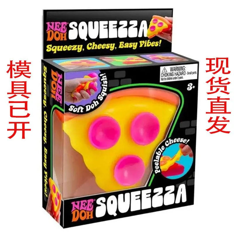 Needoh Squishy Slow Rebound Cube Sensory Stress Relief Toy, Anxiety Relief & Focus Enhancement, for All Ages