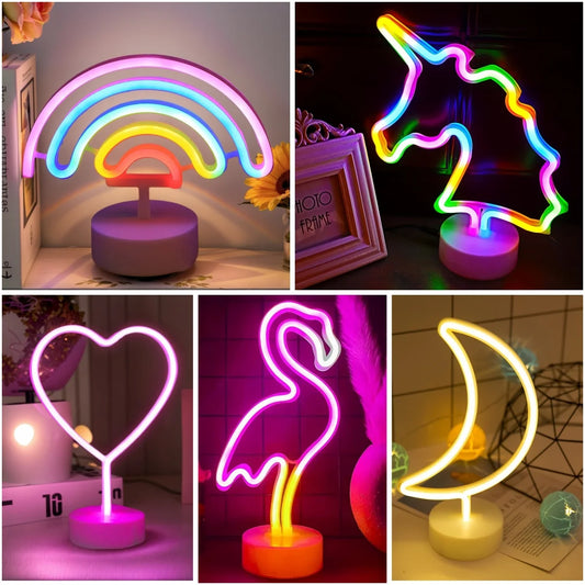 GlowIcon™ Neon Desk Light