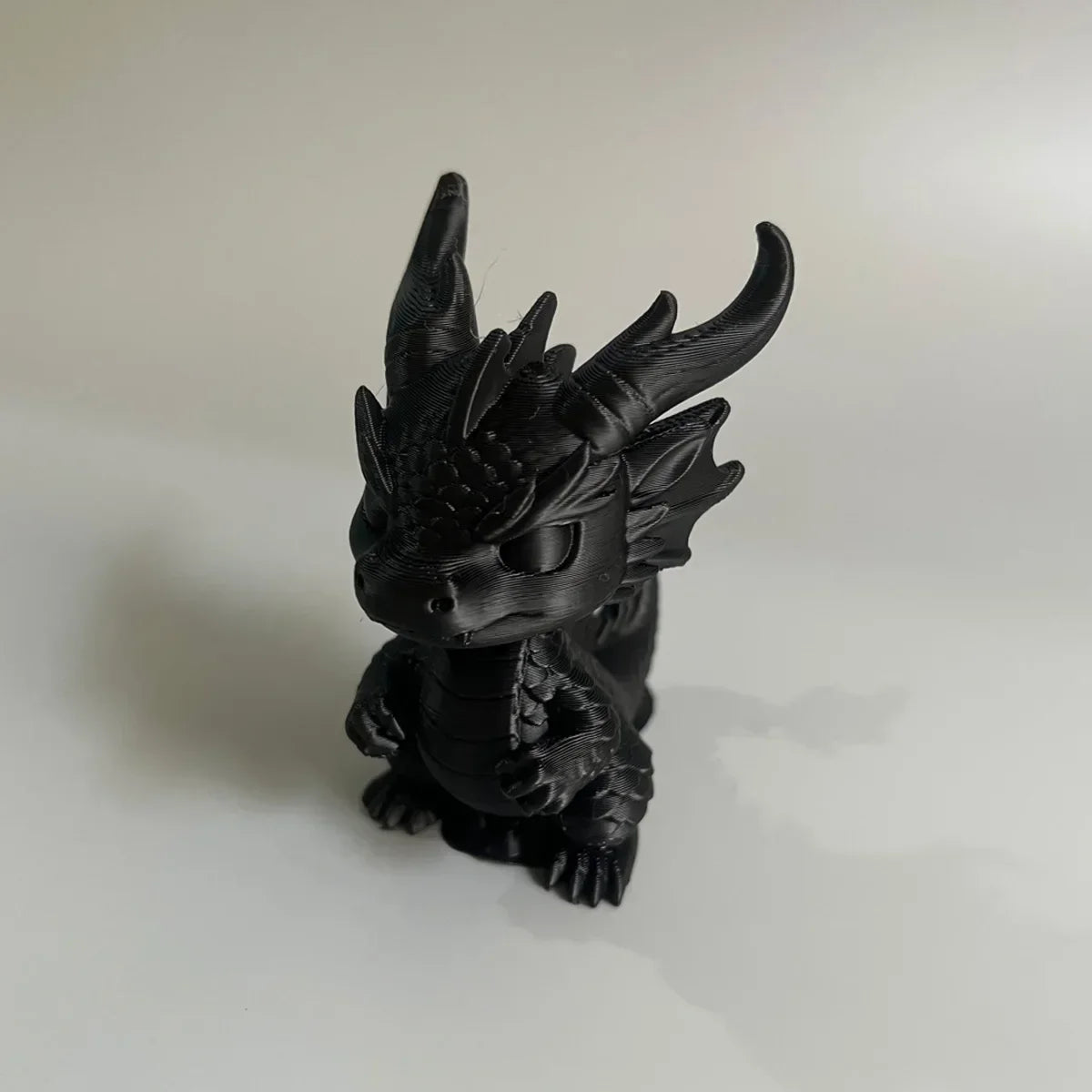 3D Printed Fantasy Desk Decor Collectible Ornament for Home Office Gift Miniature Dragon Figurine Mini Dragon Statue