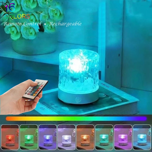 AuraGlow™ RGB Water Ripple Ambient Lamp