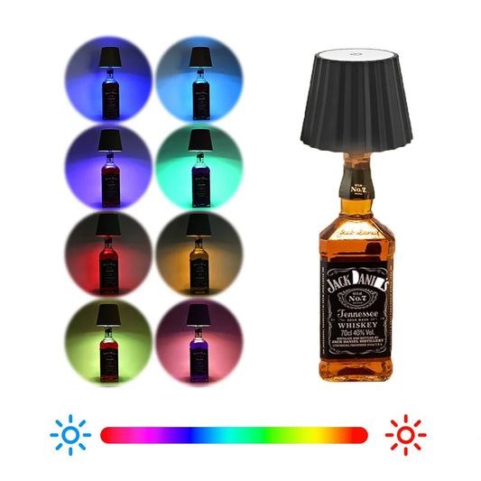 AuraGlow™ RGB Bottle Lamp