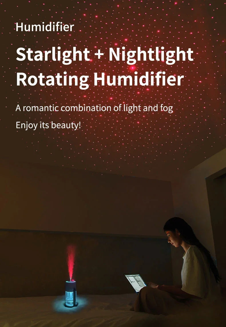 StarMist™ Galaxy Projection Humidifier