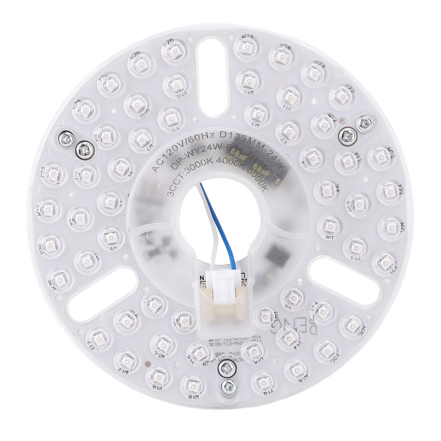 Ceiling Fan LED Light Replacement – 24W, 3CCT, Magnetic Install