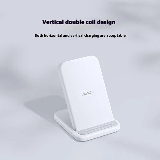 Xiaomi Mi 30W Vertical Wireless Charger Fast Charging For Xiaomi 15/14/13/12 Series For Redmi K70/K60 Series For iPhone Series