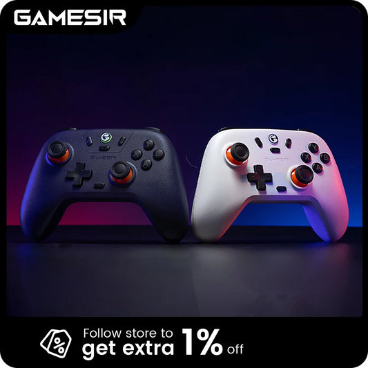 GameSir Nova Lite Wireless Hall Effect Controller for PC, Switch, Android & iOS