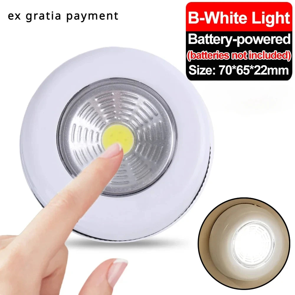 Portable USB Rechargeable LED Night Light – Touch Switch