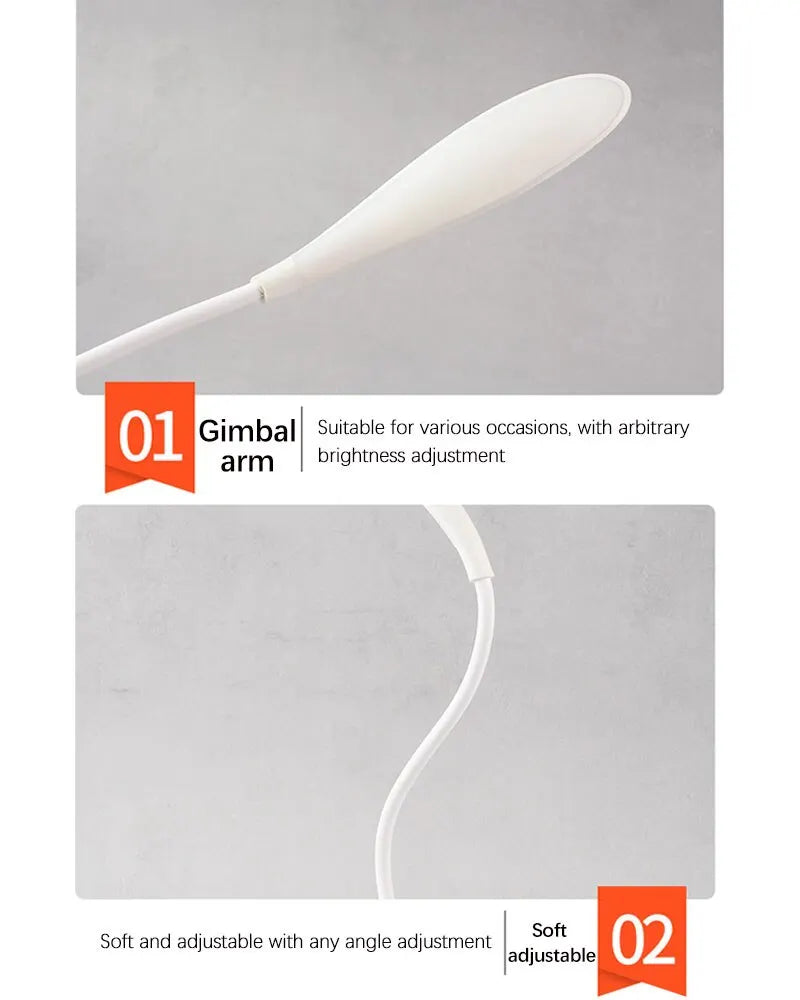 USB Rechargeable LED Desk Lamp – Eye Protection Study Light