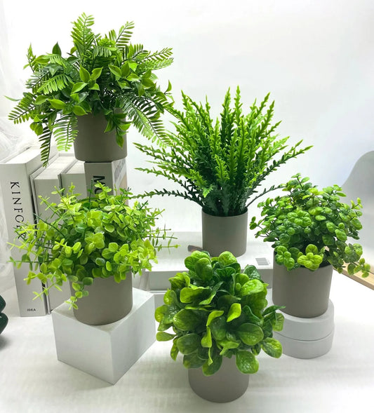 Artificial Desk Plant