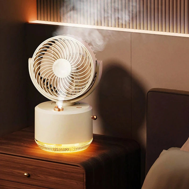 BreezeMist™ 2-in-1 Cooling Fan