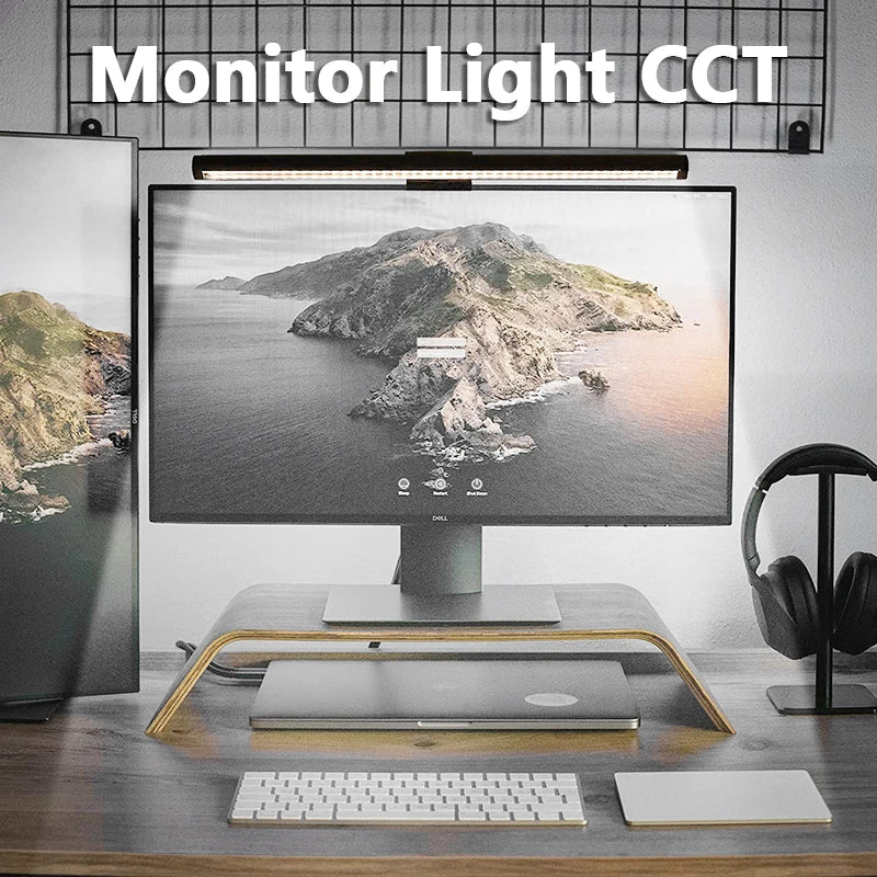 RGB Monitor Light Bar – 44CM, Stepless Dimming, Atmosphere Lighting