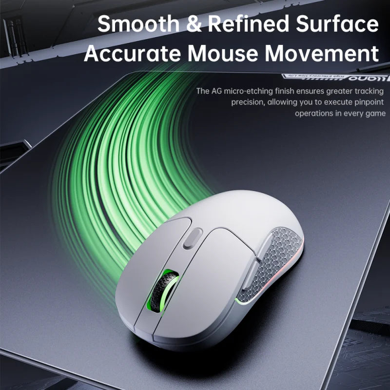 GlideCore™ Tempered Glass Gaming Mouse Pad