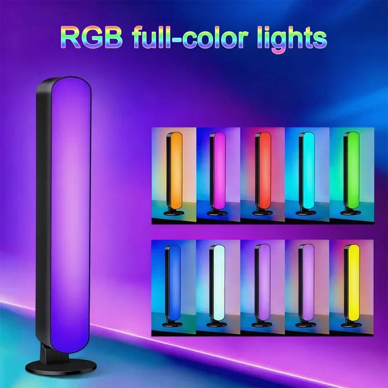 Desktop RGB Computer Monitor Light Bar Music Rhythm LED Holiday Atmosphere Decoration LIght E-sports TV Background Wall Lighting