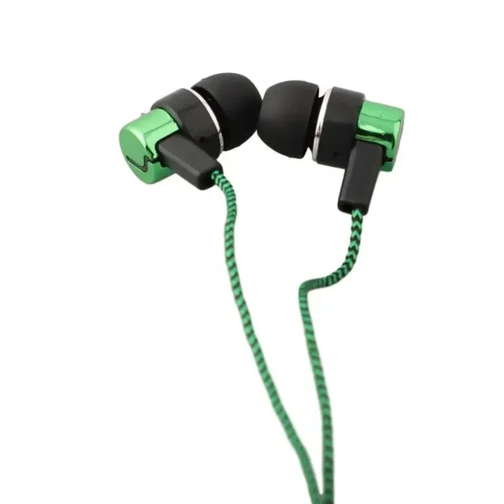 3.5mm Wired In‑Ear Earbuds, Noise Isolating Deep Bass Stereo Headphones, Universal Plug‑and‑Play Earphones For CellPhone Devices