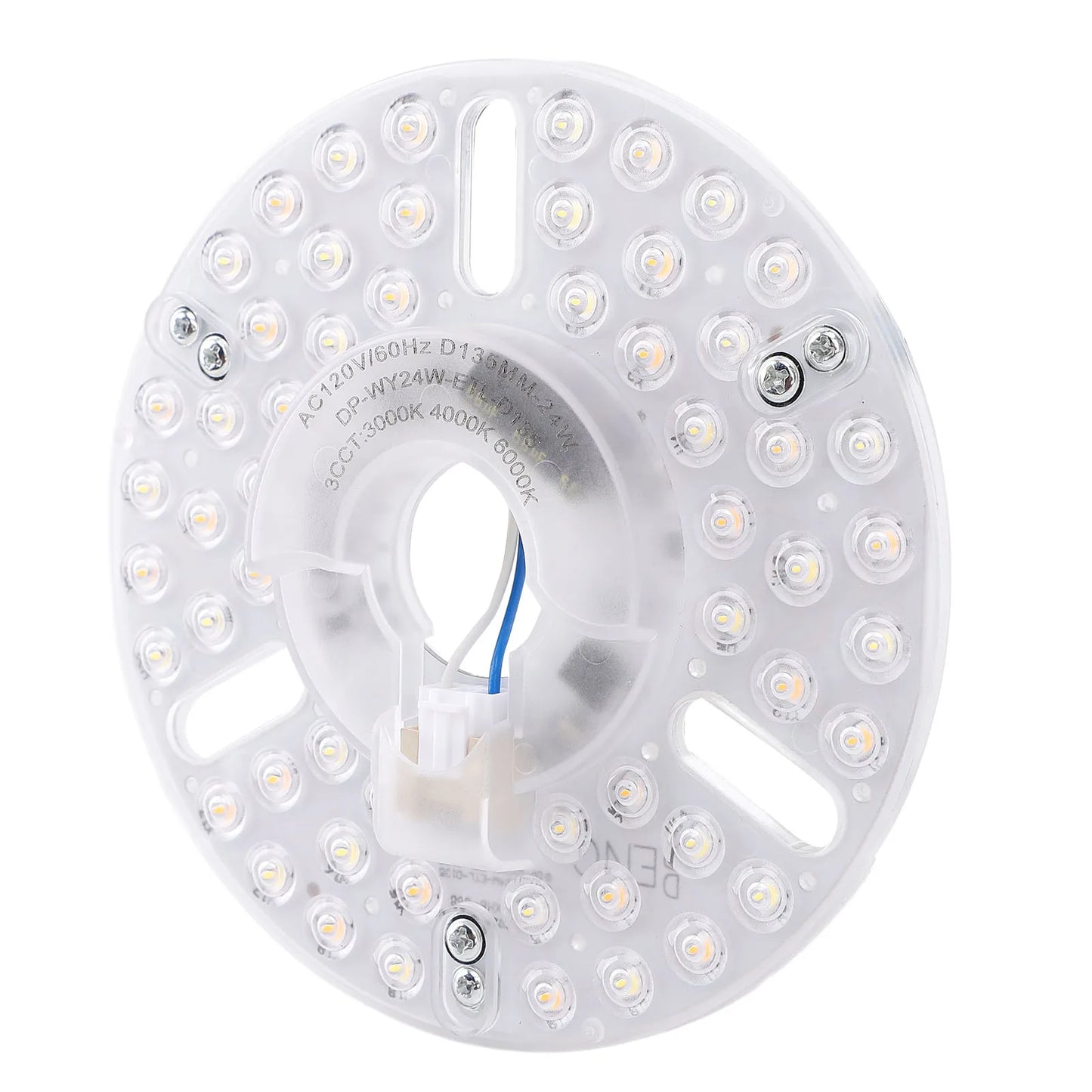 Ceiling Fan LED Light Replacement – 24W, 3CCT, Magnetic Install