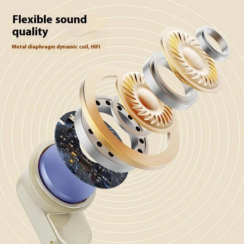 Lightweight Waterproof In-Ear Earbuds Comfort Fit Portable Design Enhanced Sound for Sports Daily Use Ergonomic Wearing