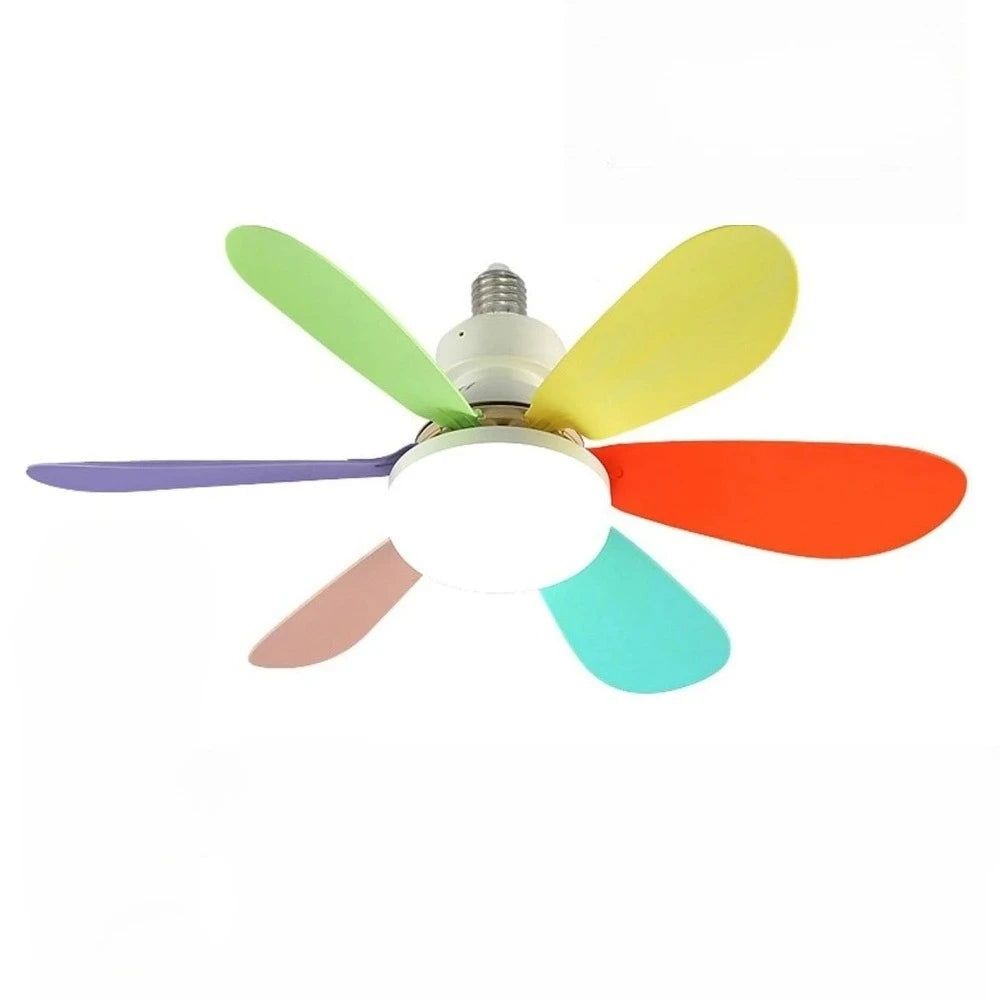30W/40W Ceiling Fan with LED Light – Remote Control, E27 Base