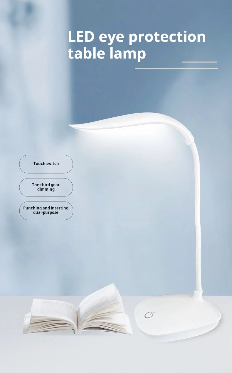 USB Rechargeable LED Desk Lamp – Eye Protection Study Light