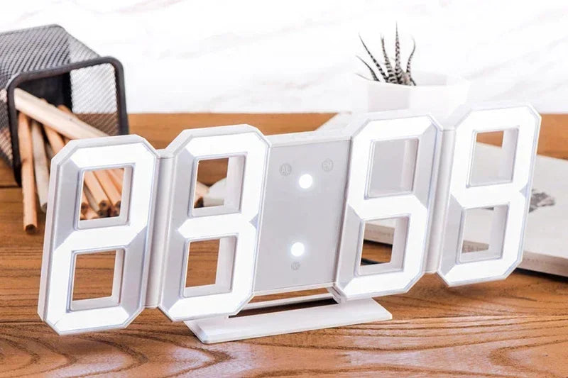 Digital Decoration for Bedroom Desk Watches Led Wall Clock Living Room Alarm Modern Home and Decoration Electronic Table Decor