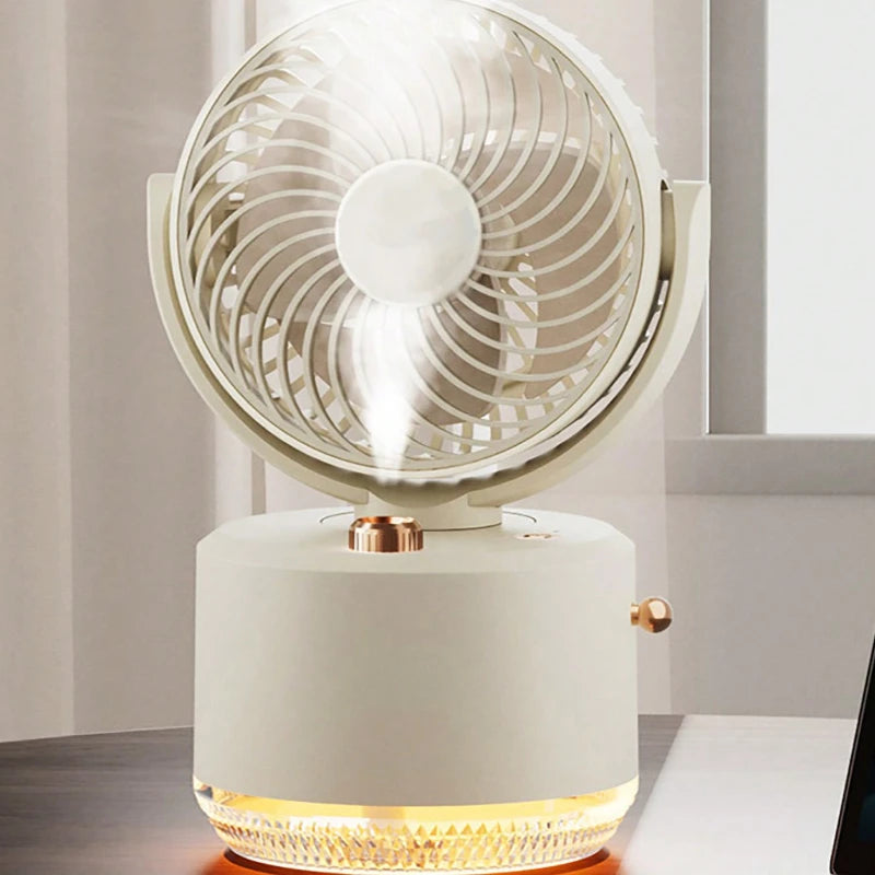 BreezeMist™ 2-in-1 Cooling Fan