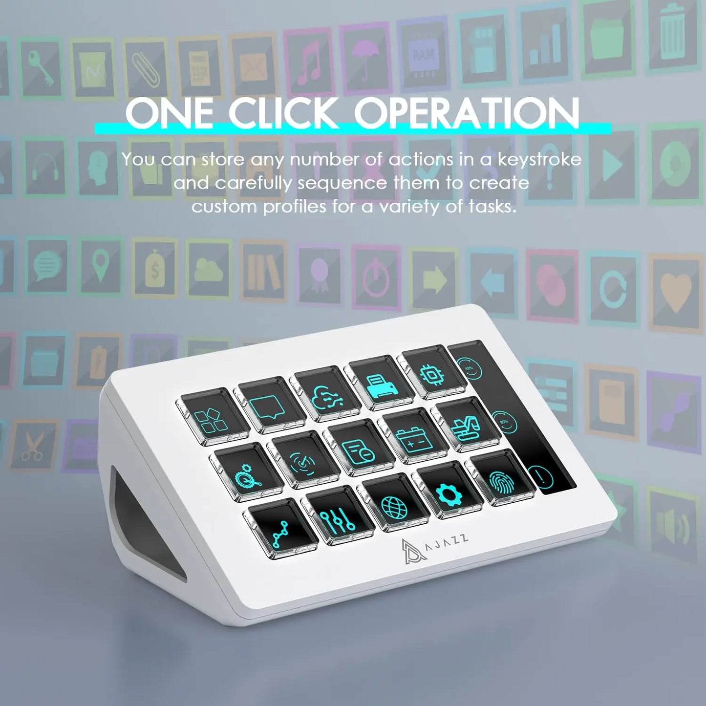 CommandHub™ AKP153 RGB Macro Controller